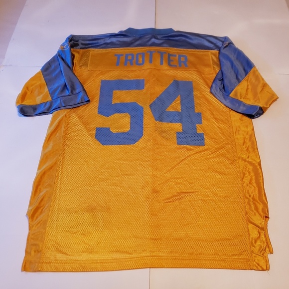 eagles yellow and blue jersey